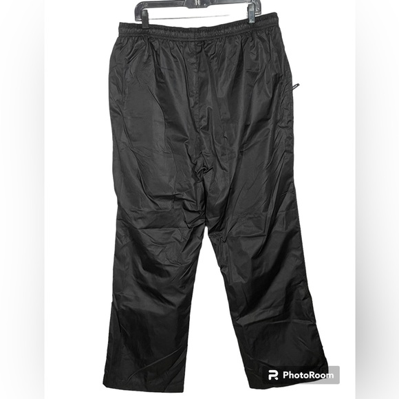 MEN’S STORMTECH PERFORMANCE BLACK WEATHER WATER RESISTANT RAIN PANTS SIZE 2XL - Picture 2 of 8